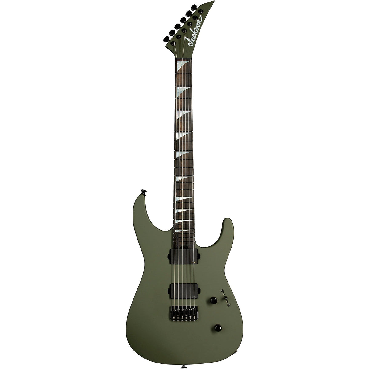 Jackson American Series Soloist SL2MG HT Electric Guitar - Matte Army Drab