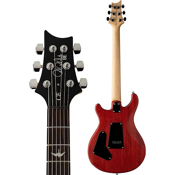 PRS SE CE 24 Standard Satin Electric Guitar - Vintage Cherry Satin