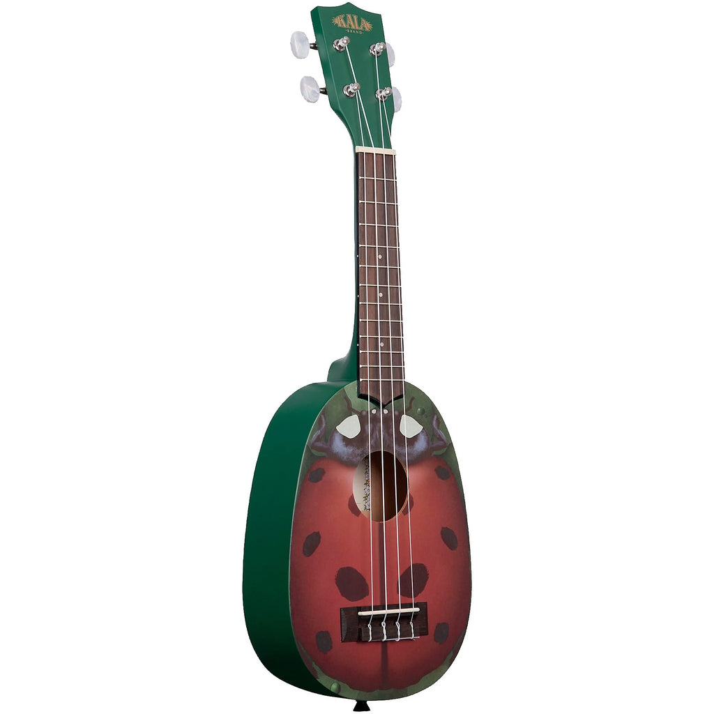 Kala Novelty Pineapple Soprano Ukulele - Ladybug