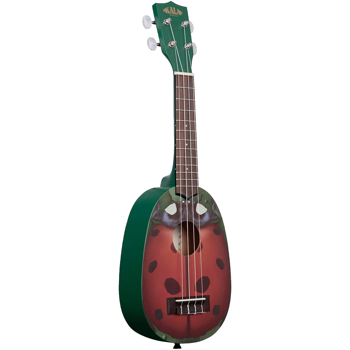 Kala Novelty Pineapple Soprano Ukulele - Ladybug