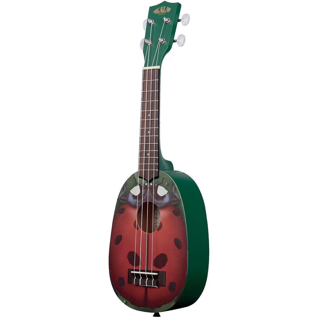 Kala Novelty Pineapple Soprano Ukulele - Ladybug