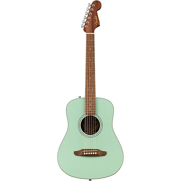 Fender California Standard Redondo Mini Acoustic Guitar - Surf Green