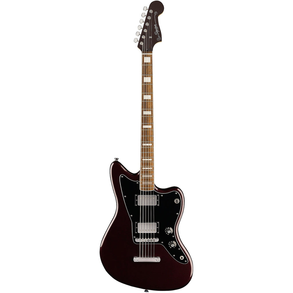 Squier Paranormal Baritone Jazzmaster HH Electric Guitar - Oxblood