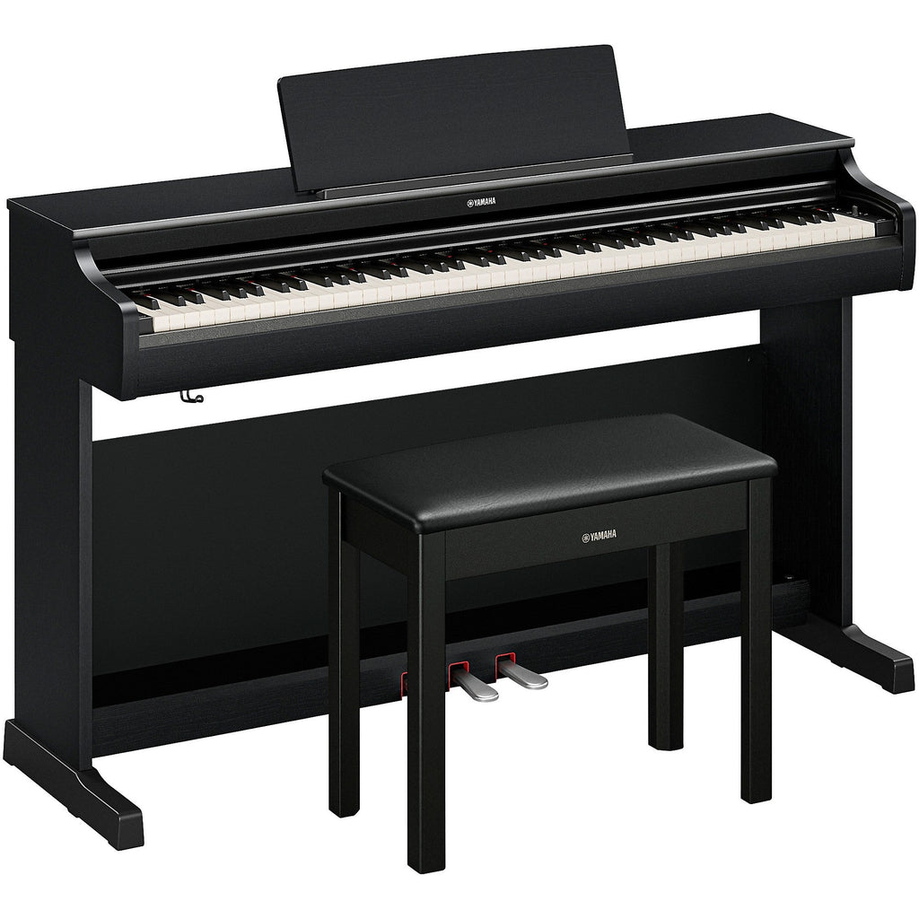 Yamaha Arius YDP-166 B-Stock 88-key Upright Digital Piano with Bench - Black