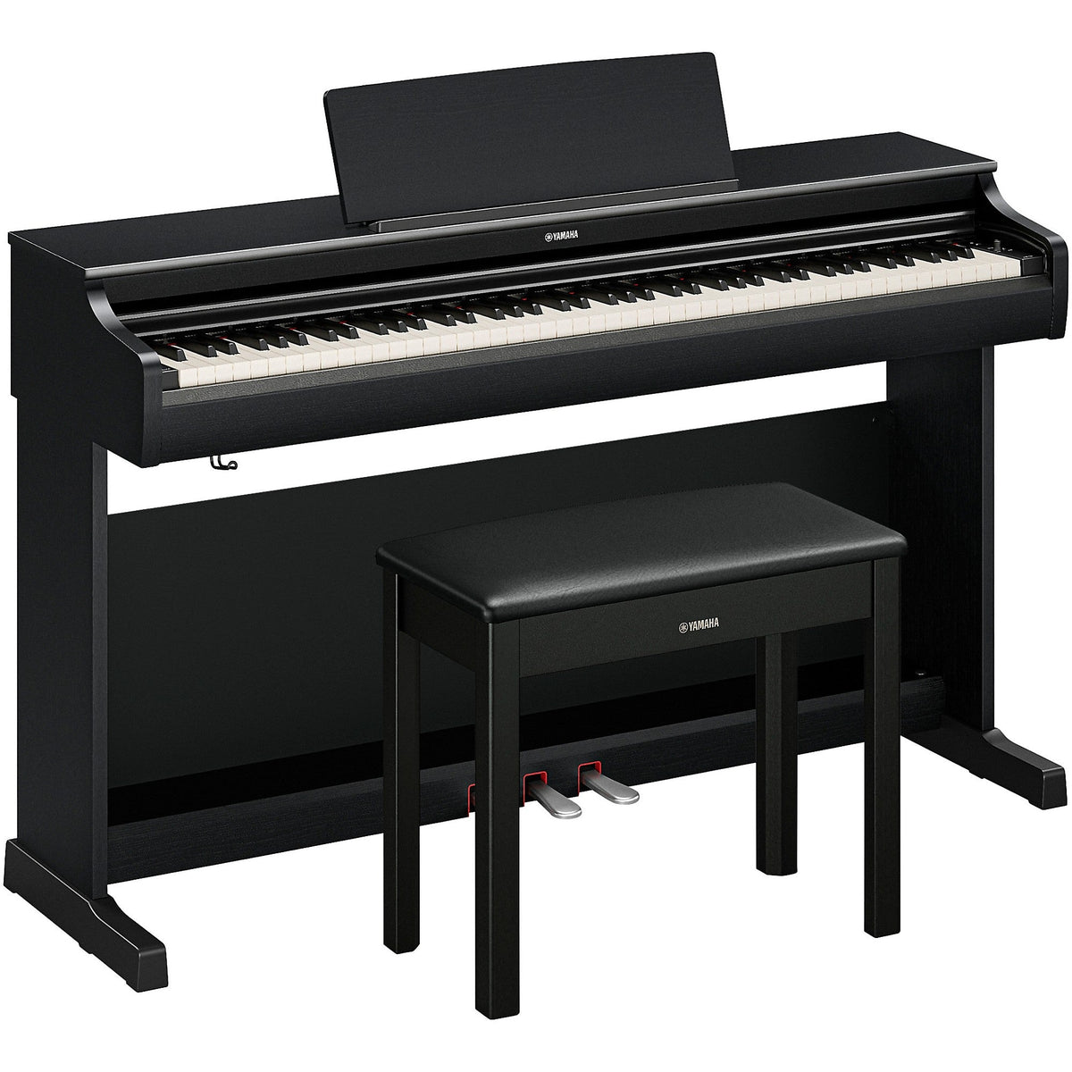 Yamaha Arius YDP-166 B-Stock 88-key Upright Digital Piano with Bench - Black