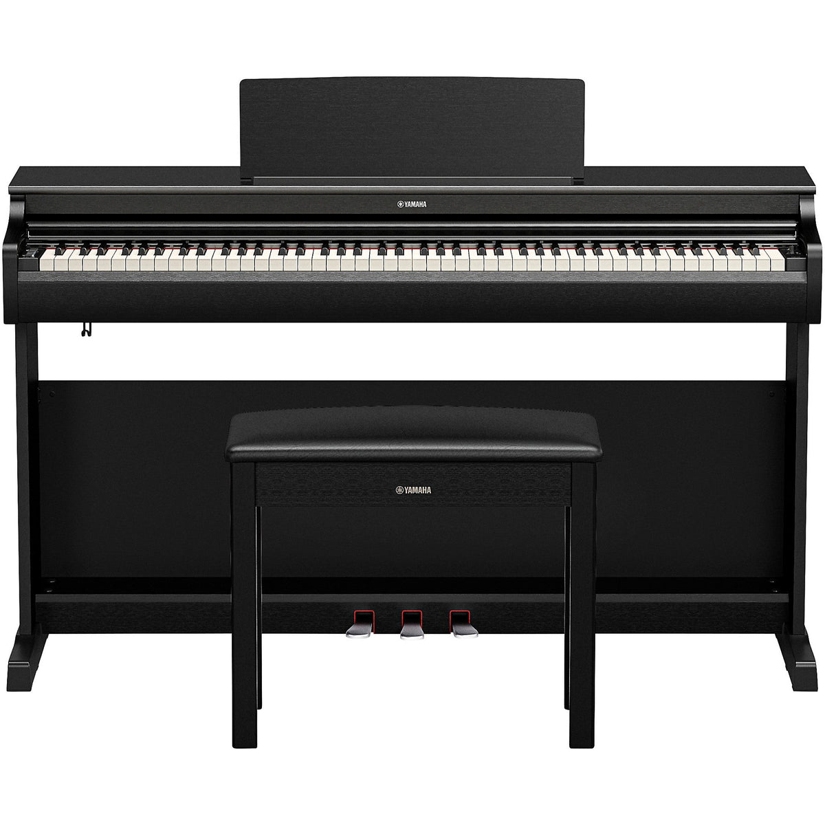 Yamaha Arius YDP-166 B-Stock 88-key Upright Digital Piano with Bench - Black