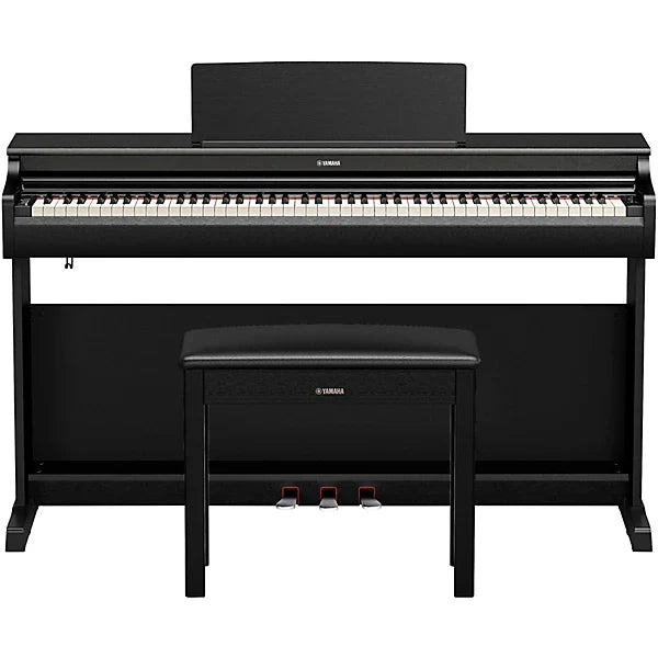 Yamaha Arius YDP-166 88-key Upright Digital Piano with Bench - Black