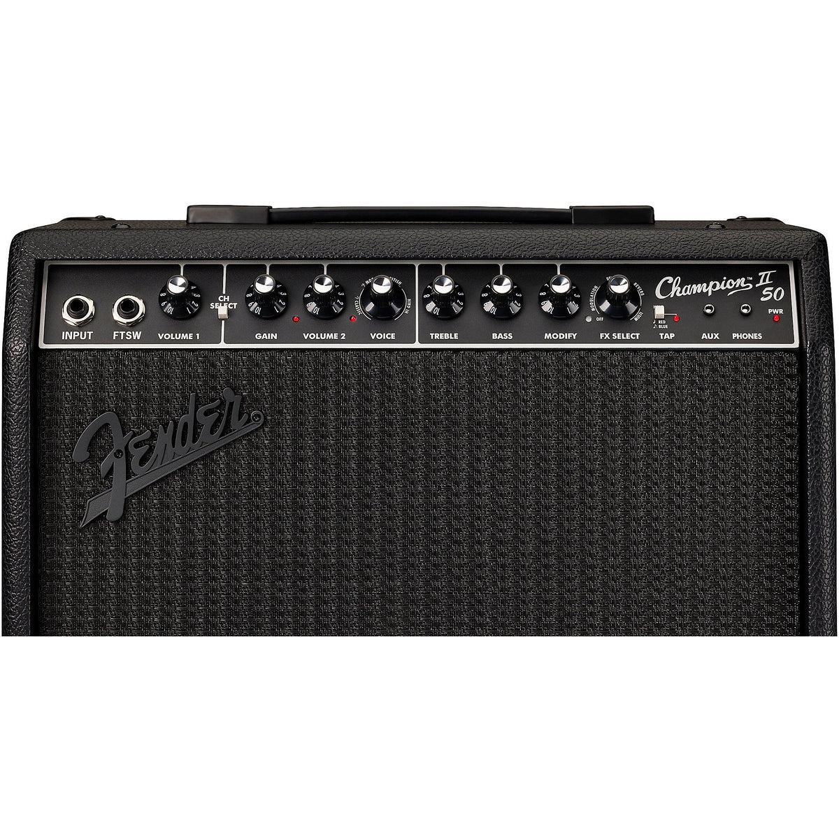 Fender Champion II 50-watt 1 x 12-inch Combo Amplifier - Black
