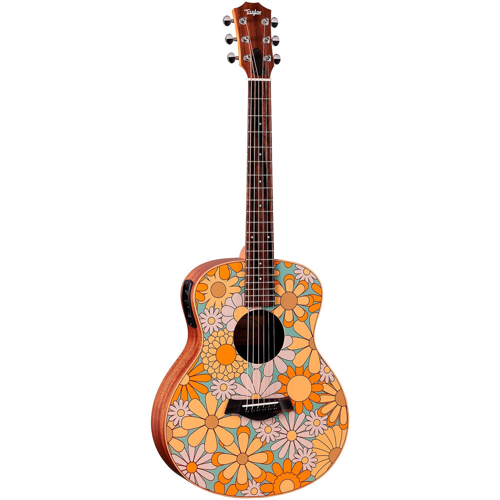 Taylor GS Mini-e Special Edition Acoustic-electric Guitar - Floral Blue
