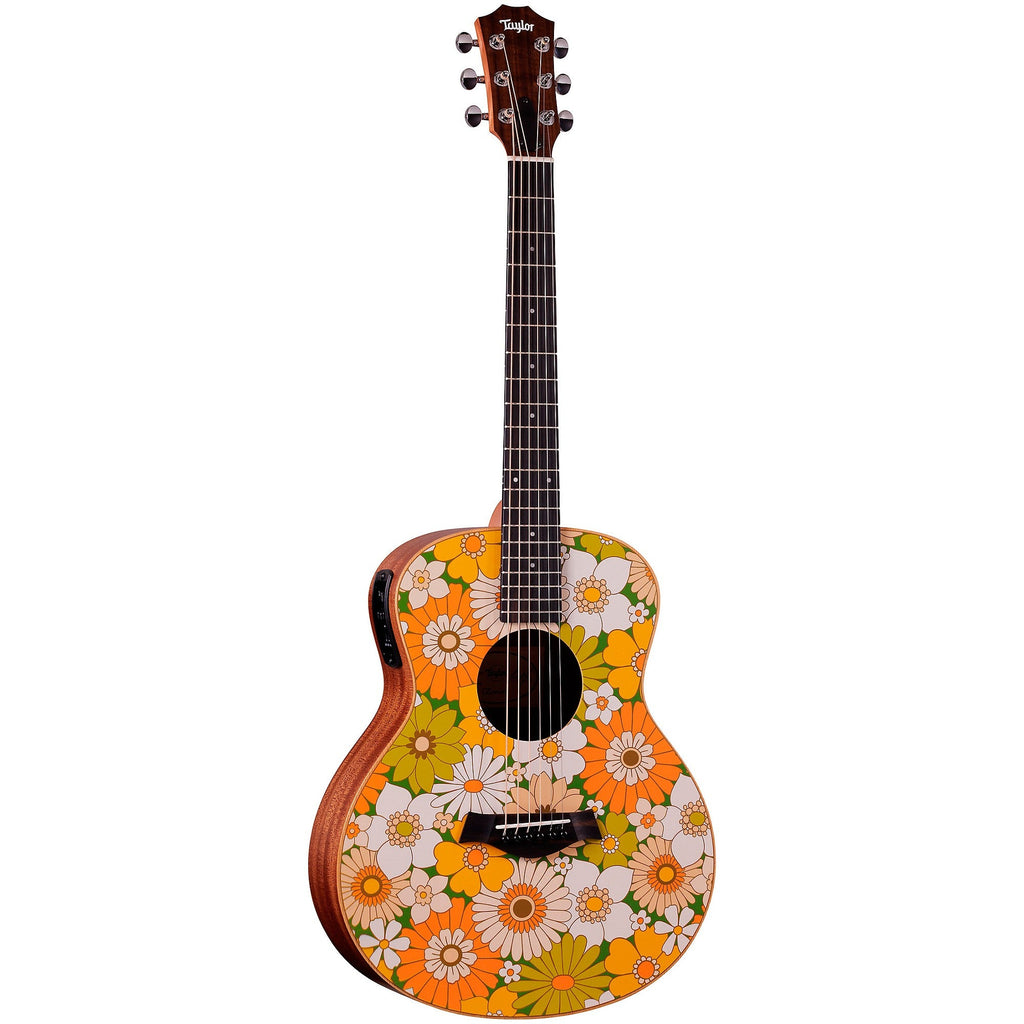 Taylor GS Mini-e Special Edition Acoustic-electric Guitar - Green Floral