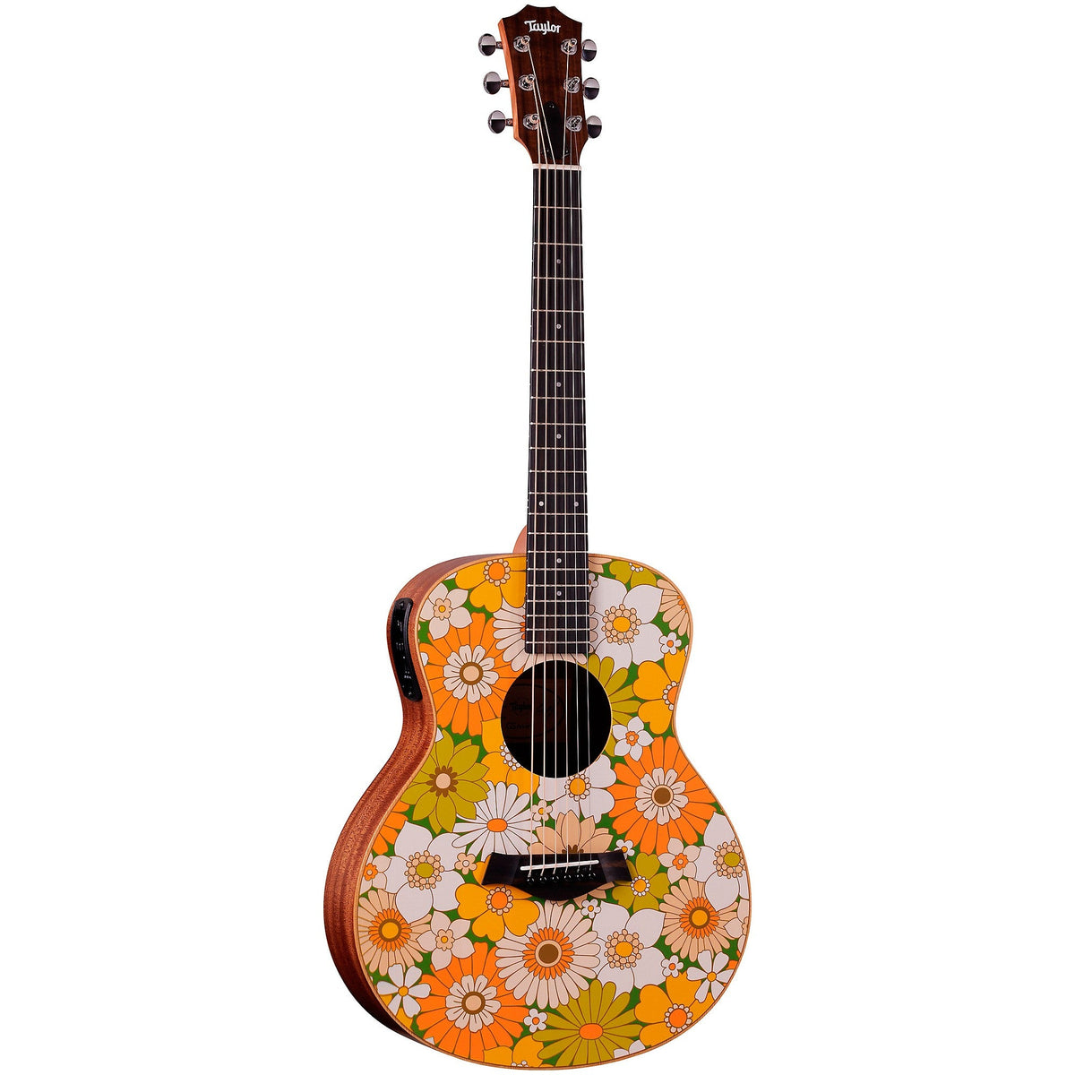 Taylor GS Mini-e Special Edition Acoustic-electric Guitar - Green Floral