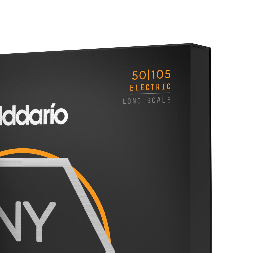 D'Addario NYXL50105 Long Scale Nickel Wound Bass Guitar Strings - .050-.105 Medium