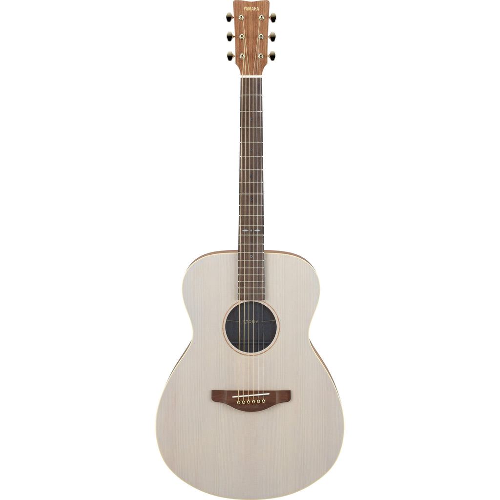 Yamaha STORIA I Concert Acoustic-Electric Guitar Satin White