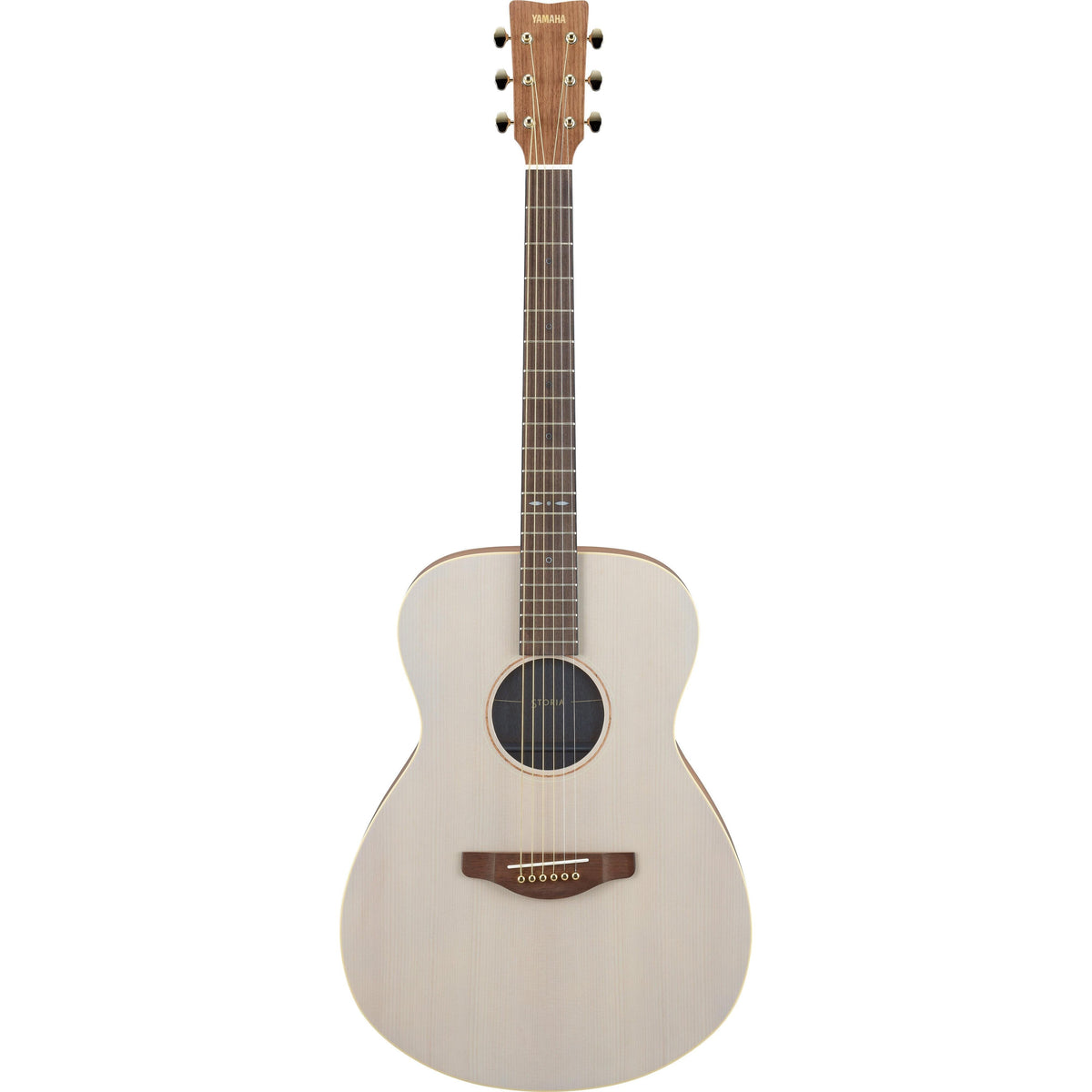 Yamaha STORIA I Concert Acoustic-Electric Guitar Satin White