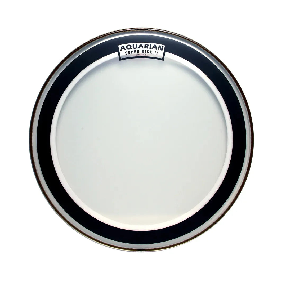 Aquarian Superkick II Clear Bass Drumhead - 22 inches