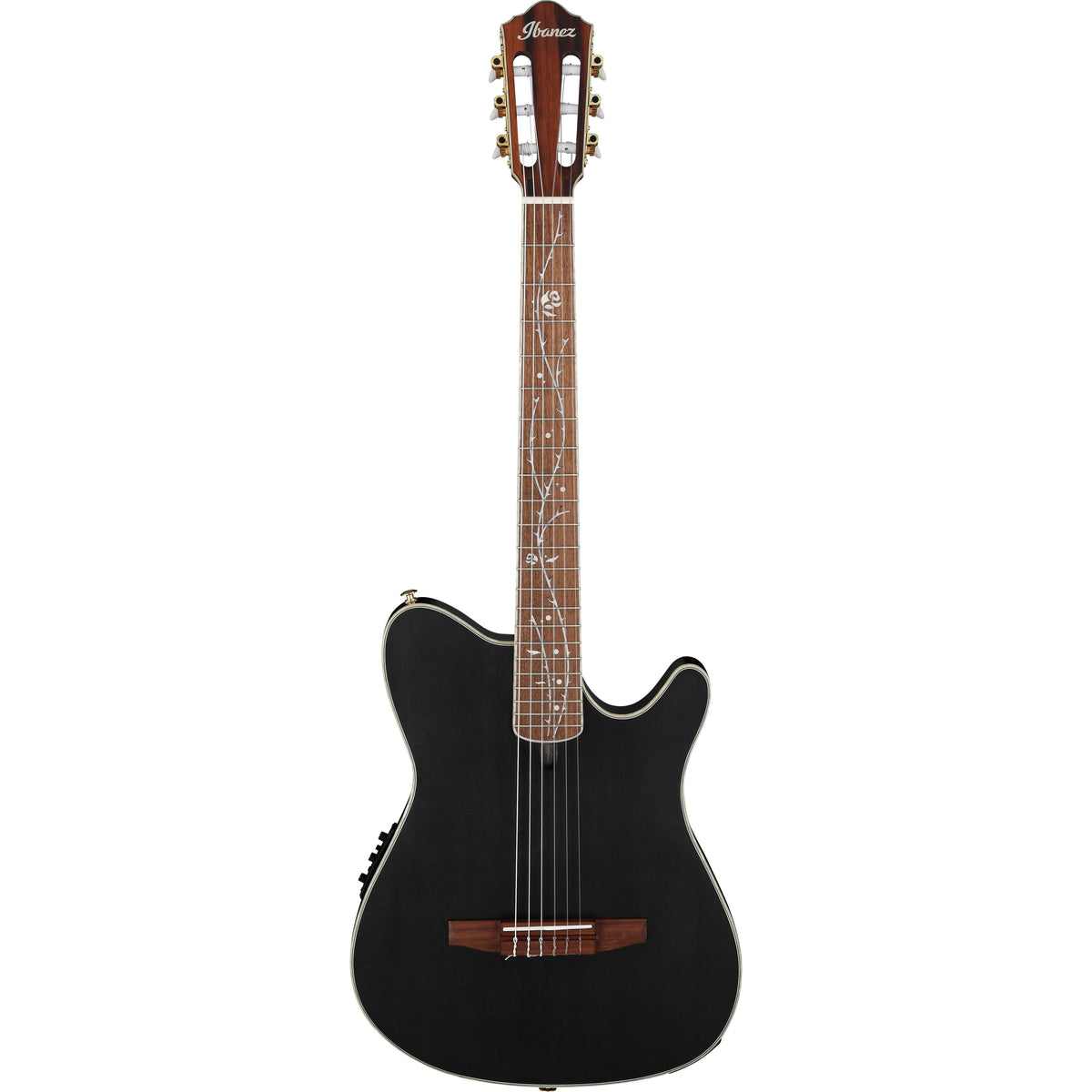 Ibanez TOD10N Tim Henson Signature Nylon Acoustic-Electric Guitar - Black