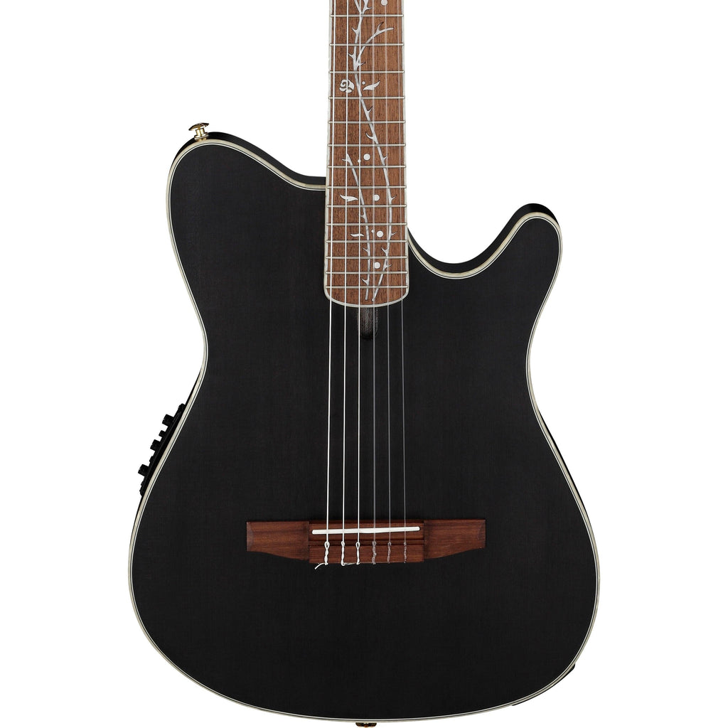 Ibanez TOD10N Tim Henson Signature Nylon Acoustic-Electric Guitar - Black