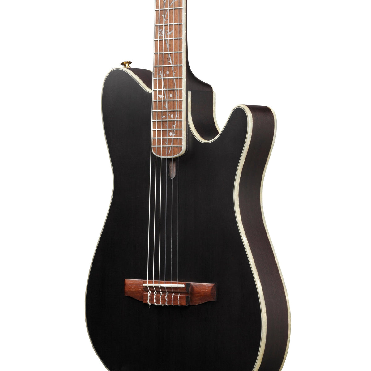 Ibanez TOD10N Tim Henson Signature Nylon Acoustic-Electric Guitar - Black