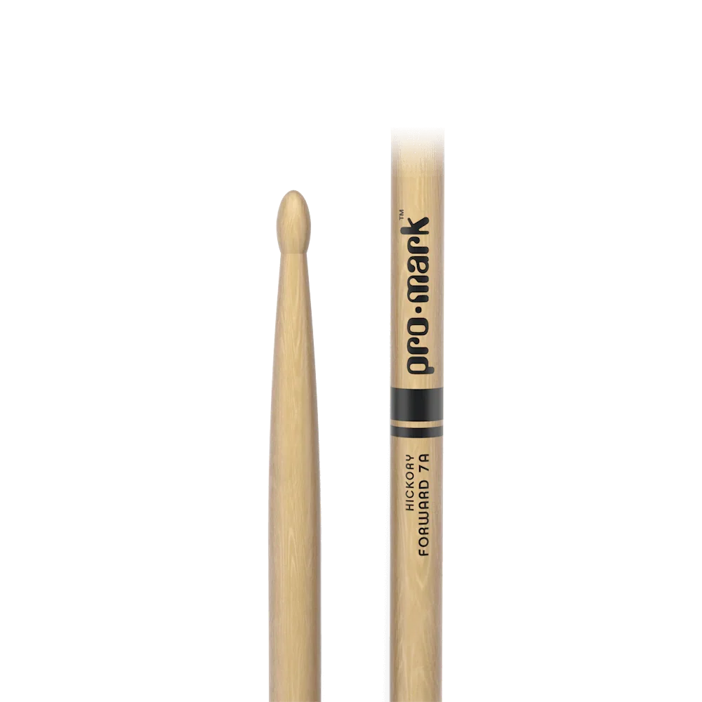 Promark Classic Forward Drumsticks - Hickory - 7A - Wood Tip