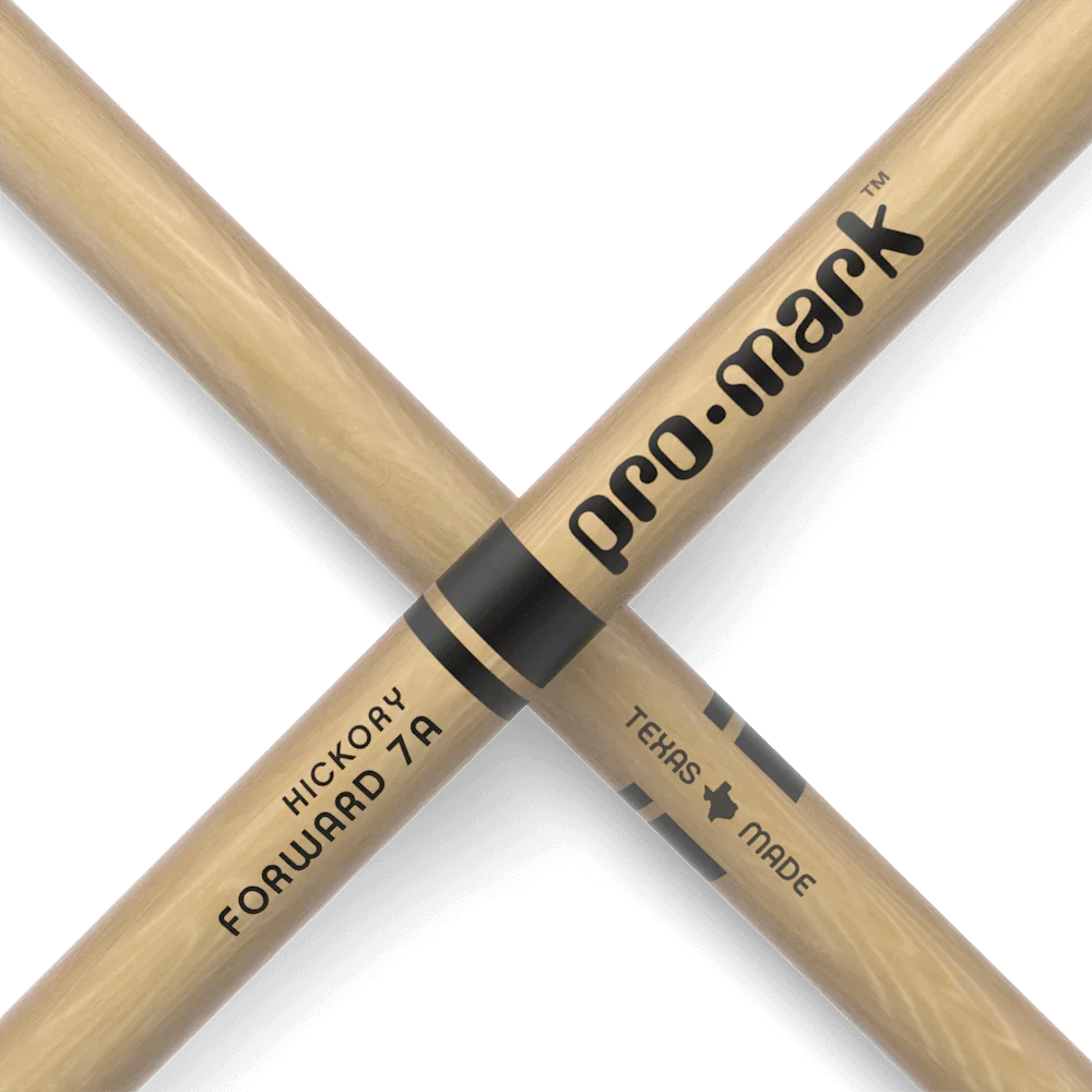 Promark Classic Forward Drumsticks - Hickory - 7A - Wood Tip
