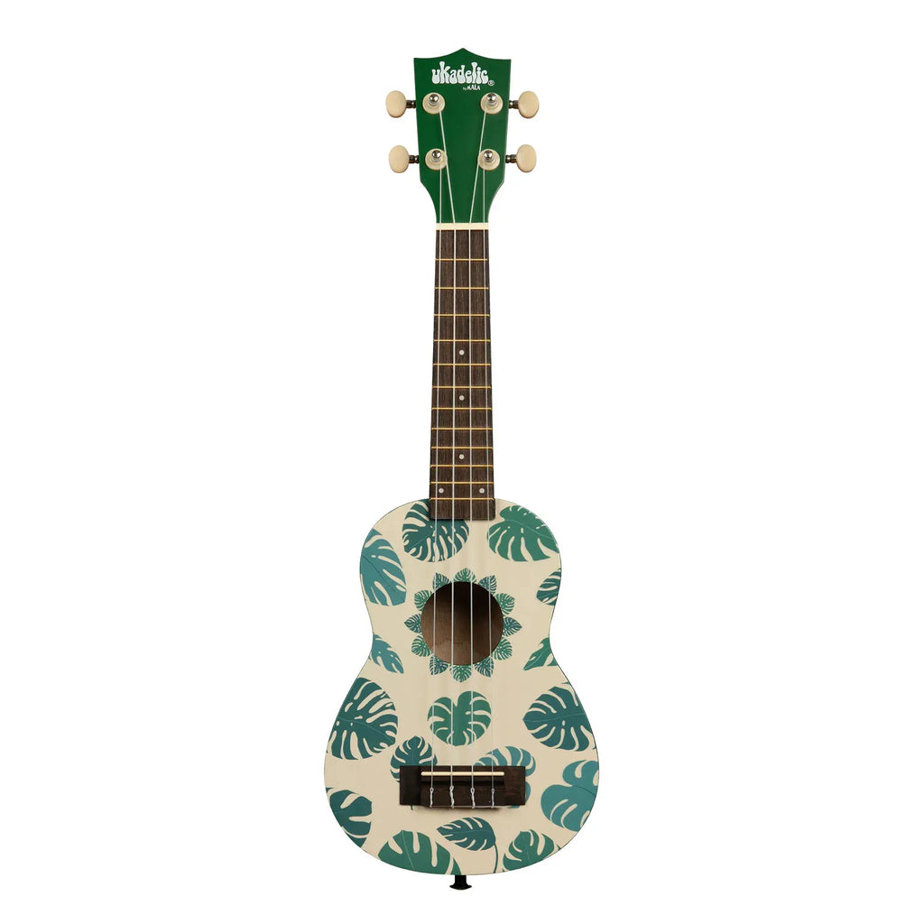 Kala Ukadelic Soprano Ukulele - Monstera