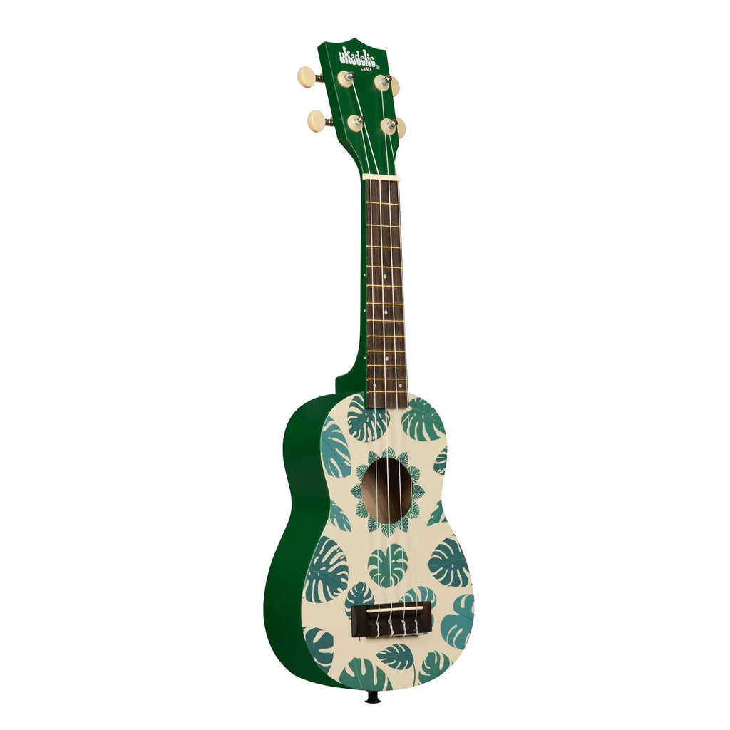 Kala Ukadelic Soprano Ukulele - Monstera