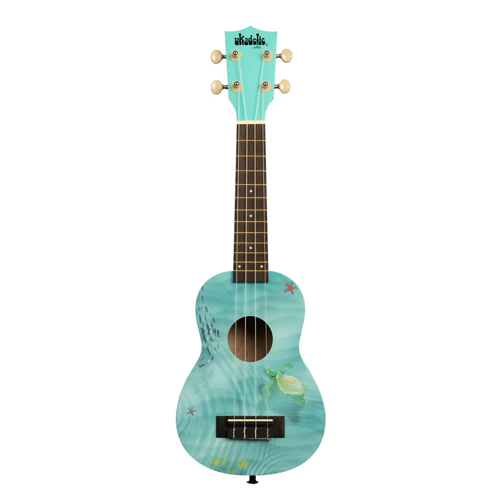 Kala Ukadelic Soprano Ukulele - Seascape