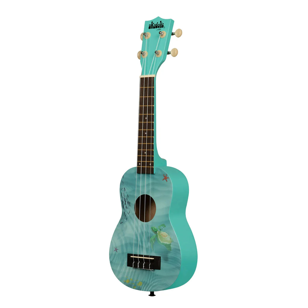 Kala Ukadelic Soprano Ukulele - Seascape