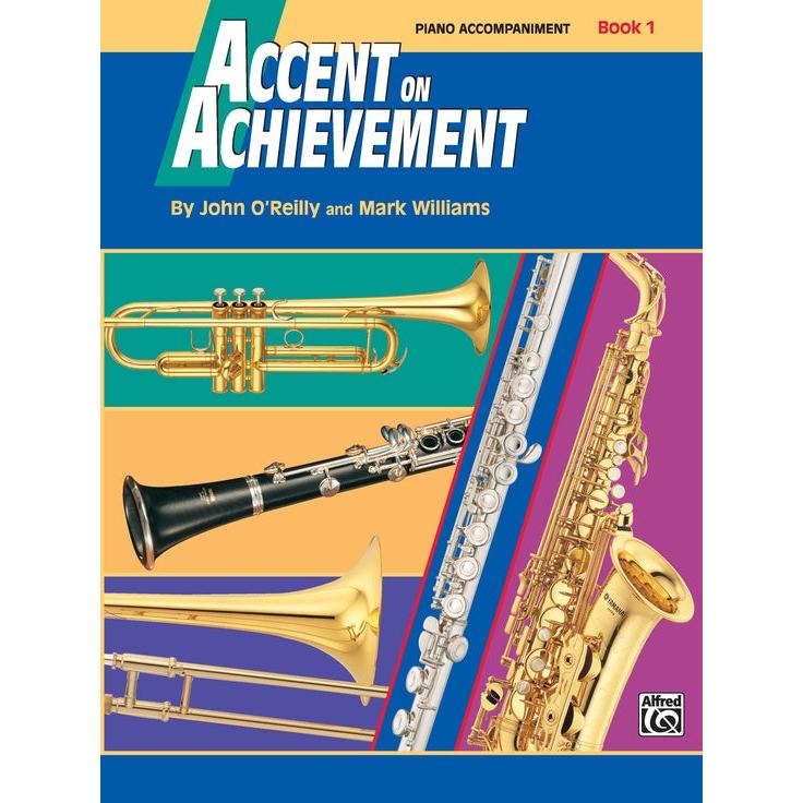 Alfred Music - Accent on Achievement Piano Accompaniment Book 1