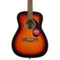 Fender CC-60S Concert Acoustic Guitar - 3-color Sunburst