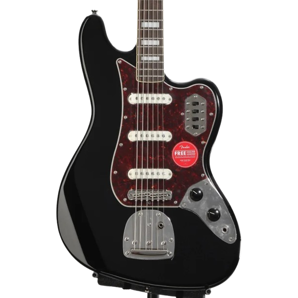 Squier Classic Vibe Bass VI Guitar - Black
