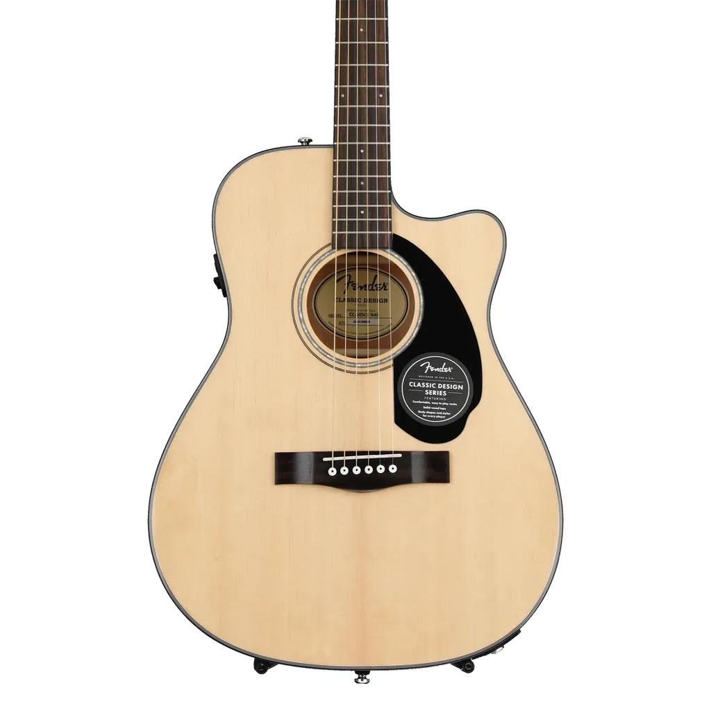 Fender CC-60SCE Acoustic-electric Guitar - Natural
