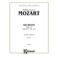 Six Duets, Volume II (Nos. 4-6) By Wolfgang Amadeus Mozart Clarinet Book