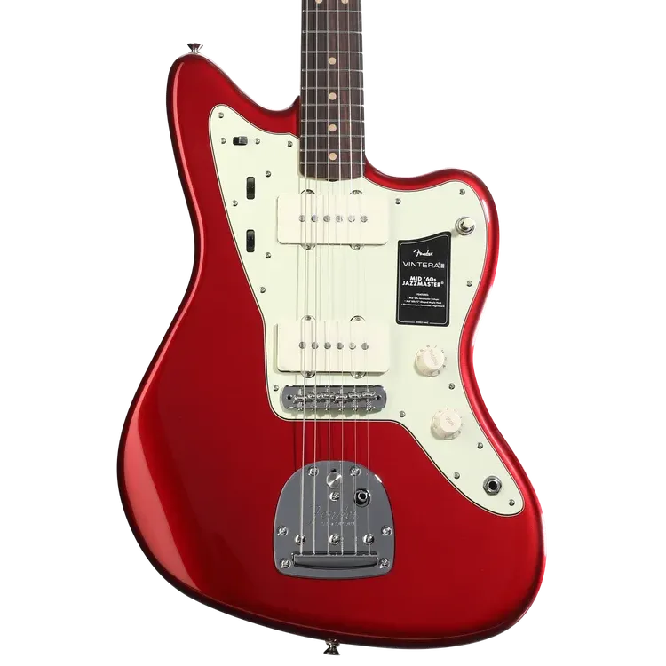 Fender Vintera III Mid '60s Jazzmaster Electric Guitar - Candy Apple Red