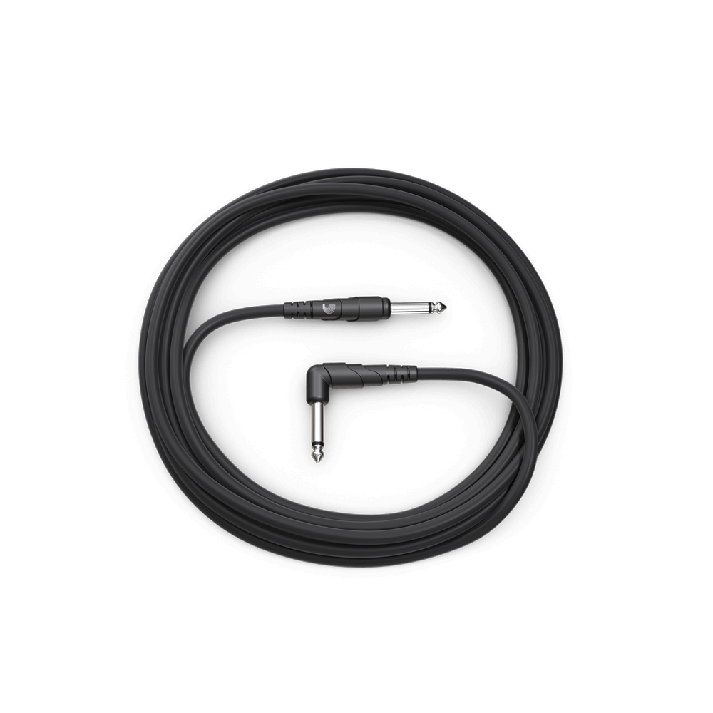 D'Addario Classic Series Instrument Cable with Straight to Right Angle - 10 Feet