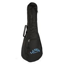 Lanikai Padded Ukulele Gig Bag - Black/Blue