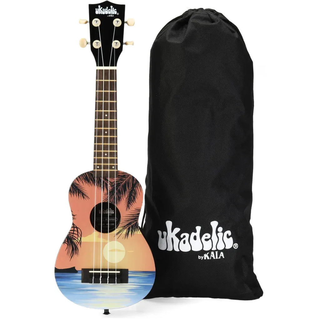 Kala Ukadelic Soprano Ukulele - Tropical Day