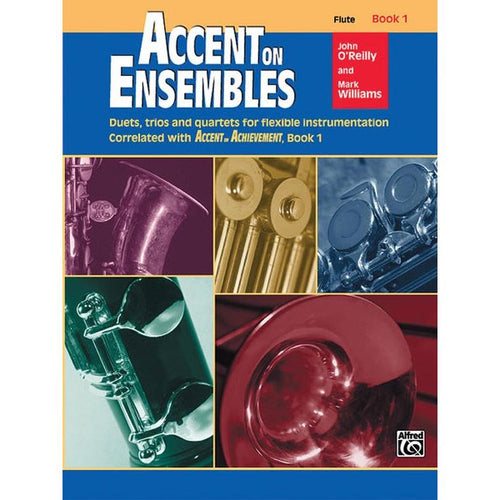 Alfred - Accent on Ensembles Band Method Book 1 - Flute