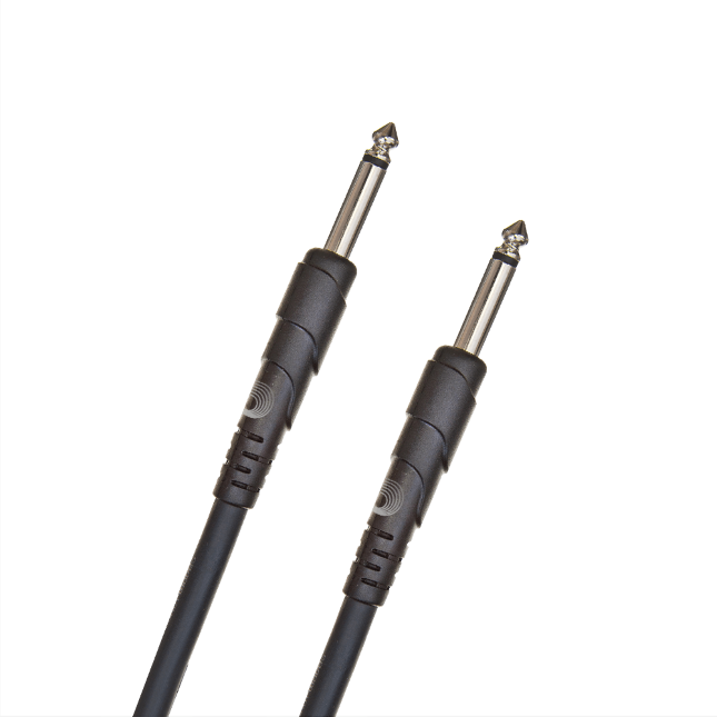 D'Addario Classic Series 1/4 inch TS to 1/4 inch TS Speaker Cables