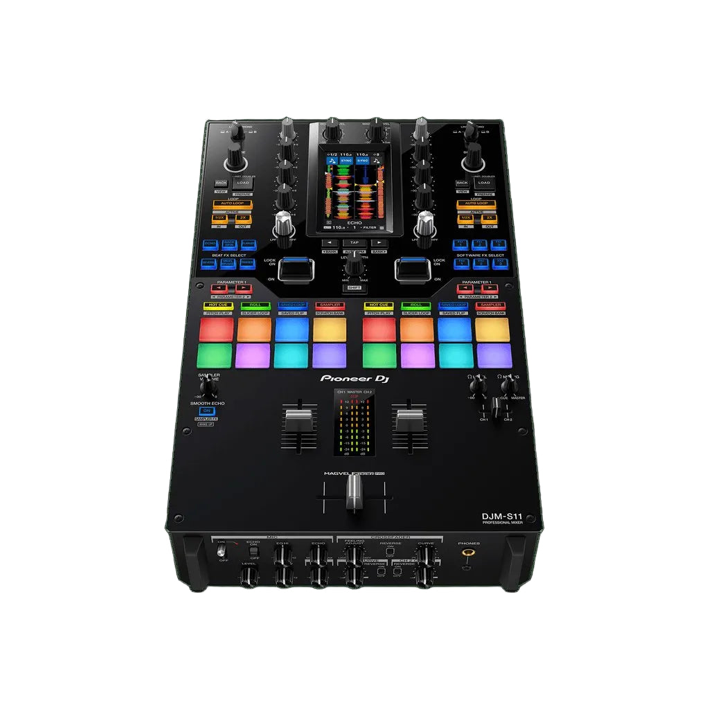 Pioneer DJ DJM-S11 2-channel DJ Mixer for Serato DJ