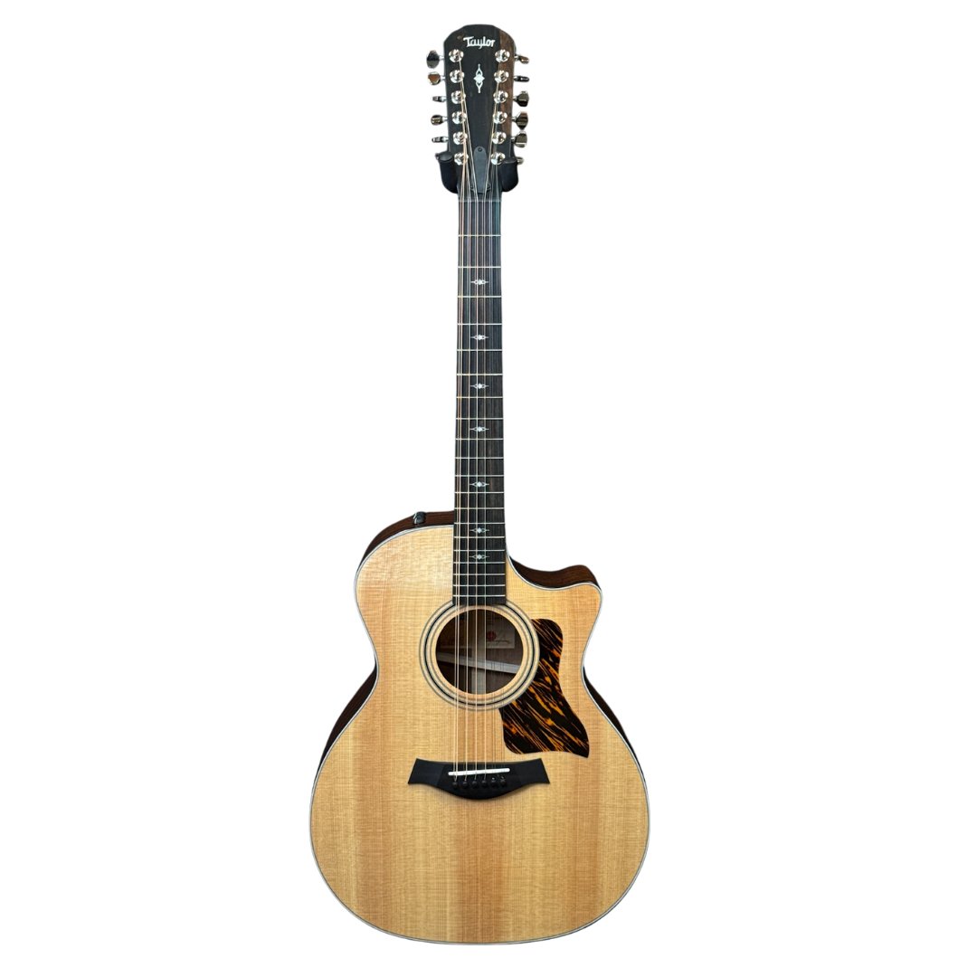 Taylor 354ce 12-string Acoustic-electric Guitar - Natural [BUNDLE]