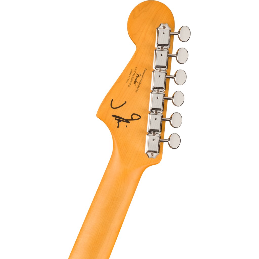 Squier J Mascis Signature Jazzmaster Electric Guitar - Vintage White with Indian Laurel Fingerboard