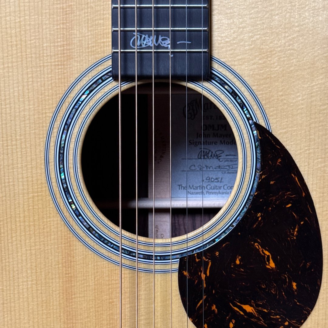 Martin OMJM John Mayer Acoustic-Electric Guitar - Natural