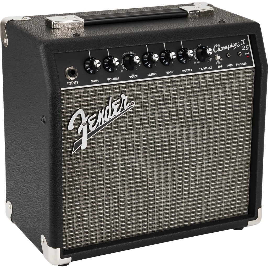Fender Champion II 25-watt 1 x 8-inch Combo Amplifier [BUNDLE]