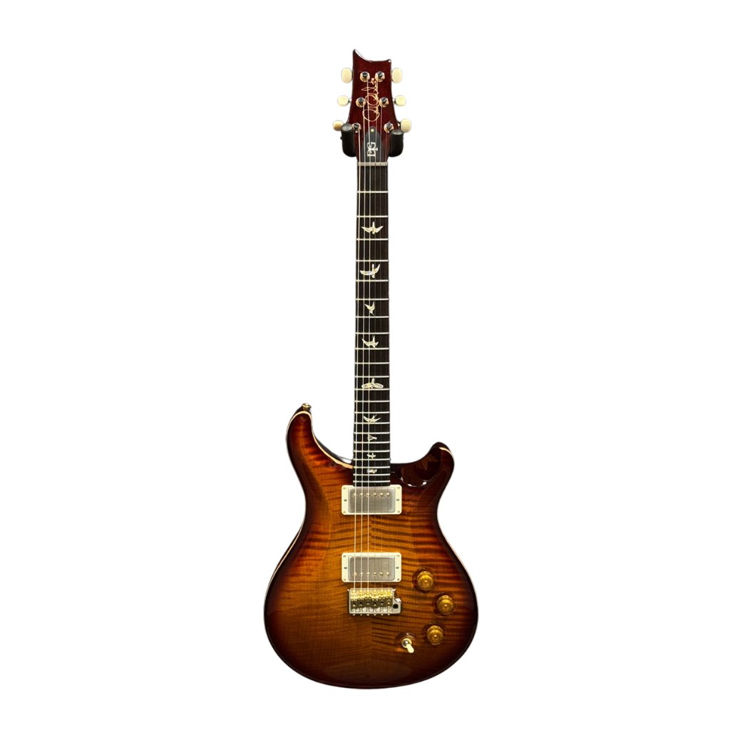 PRS DGT 10-Top Electric Guitar with Bird Inlays - Dark Cherry Sunburst