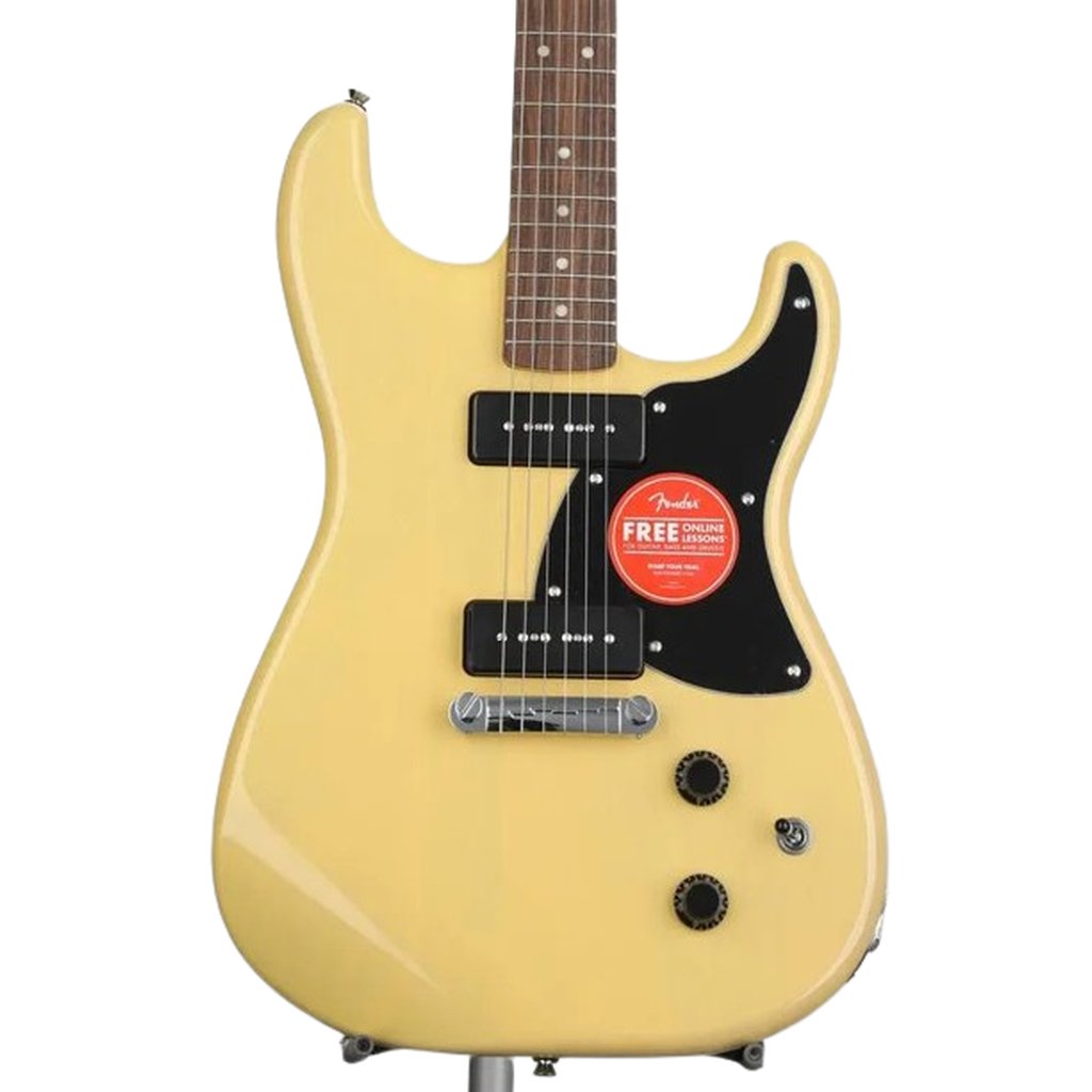 Squier Paranormal Strat-O-Sonic Electric Guitar - Vintage Blonde