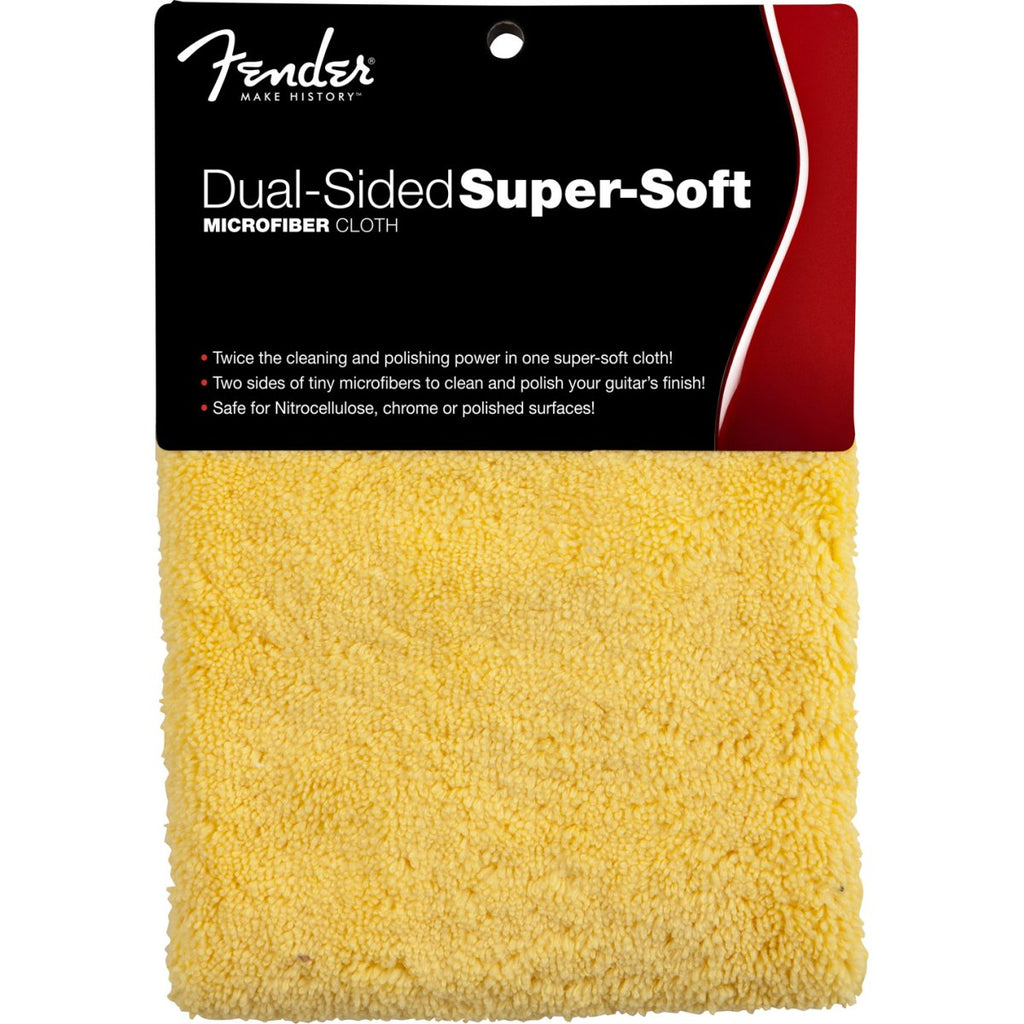 Fender Dual-Sided Super-Soft Microfiber Polish Cloth