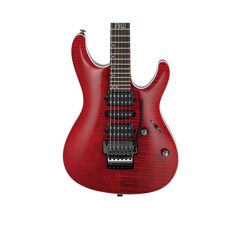 Ibanez KIKO100TRR Kiko Loureiro Signature Electric Guitar - Transparent Ruby Red