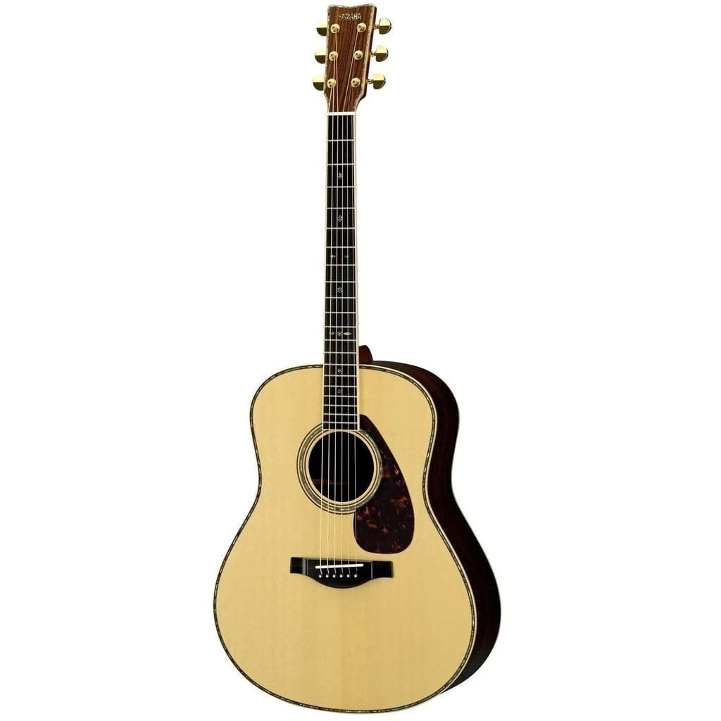 Yamaha LL56 Custom A.R.E. Original Jumbo Acoustic Guitar - Natural