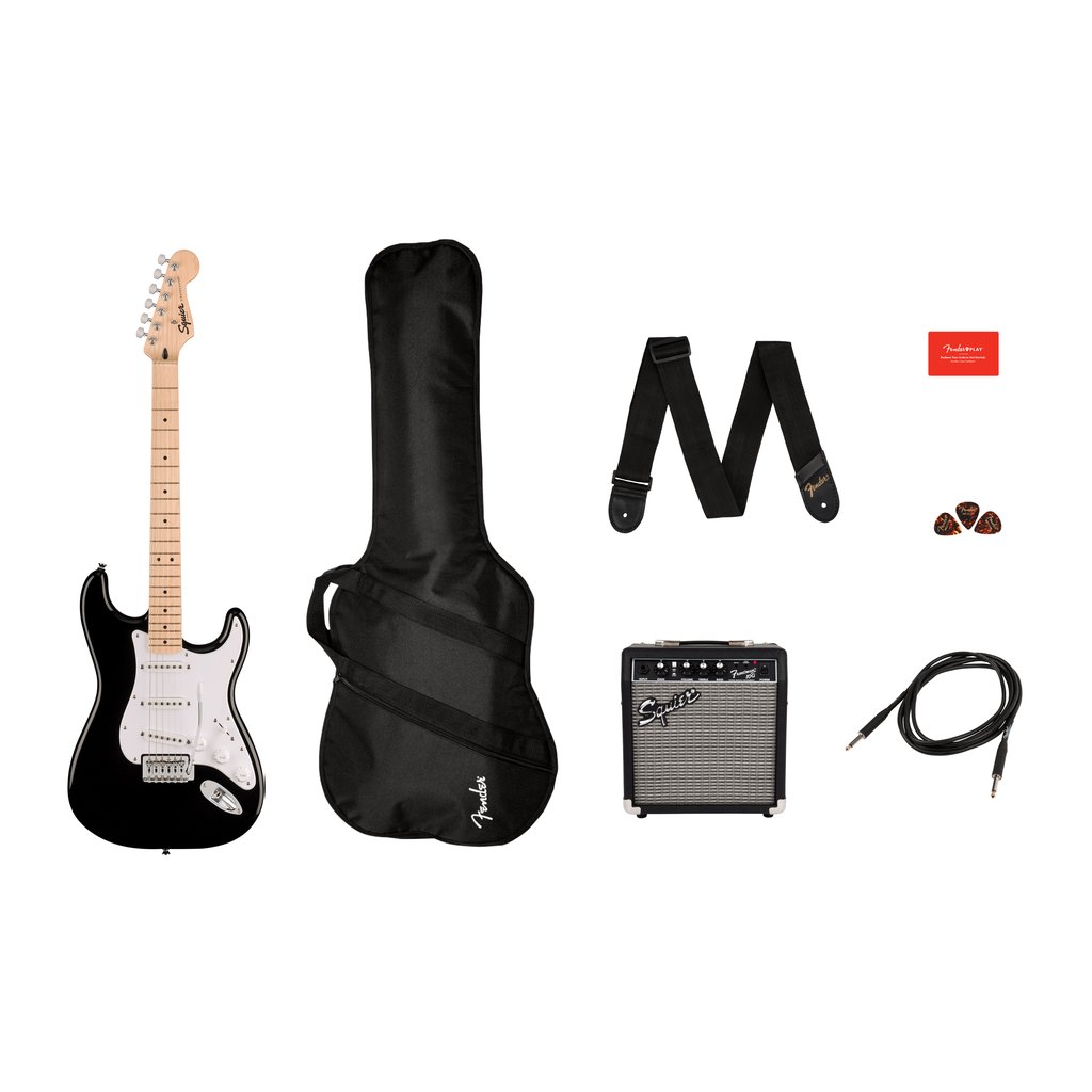 Squier Sonic Stratocaster Electric Guitar Pack [BUNDLE]